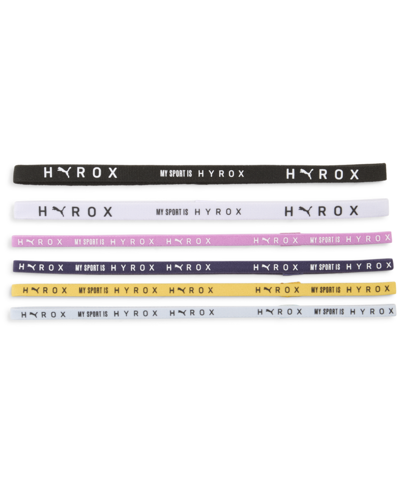 PUMA X HYROX HAIRBANDS (6PCS)