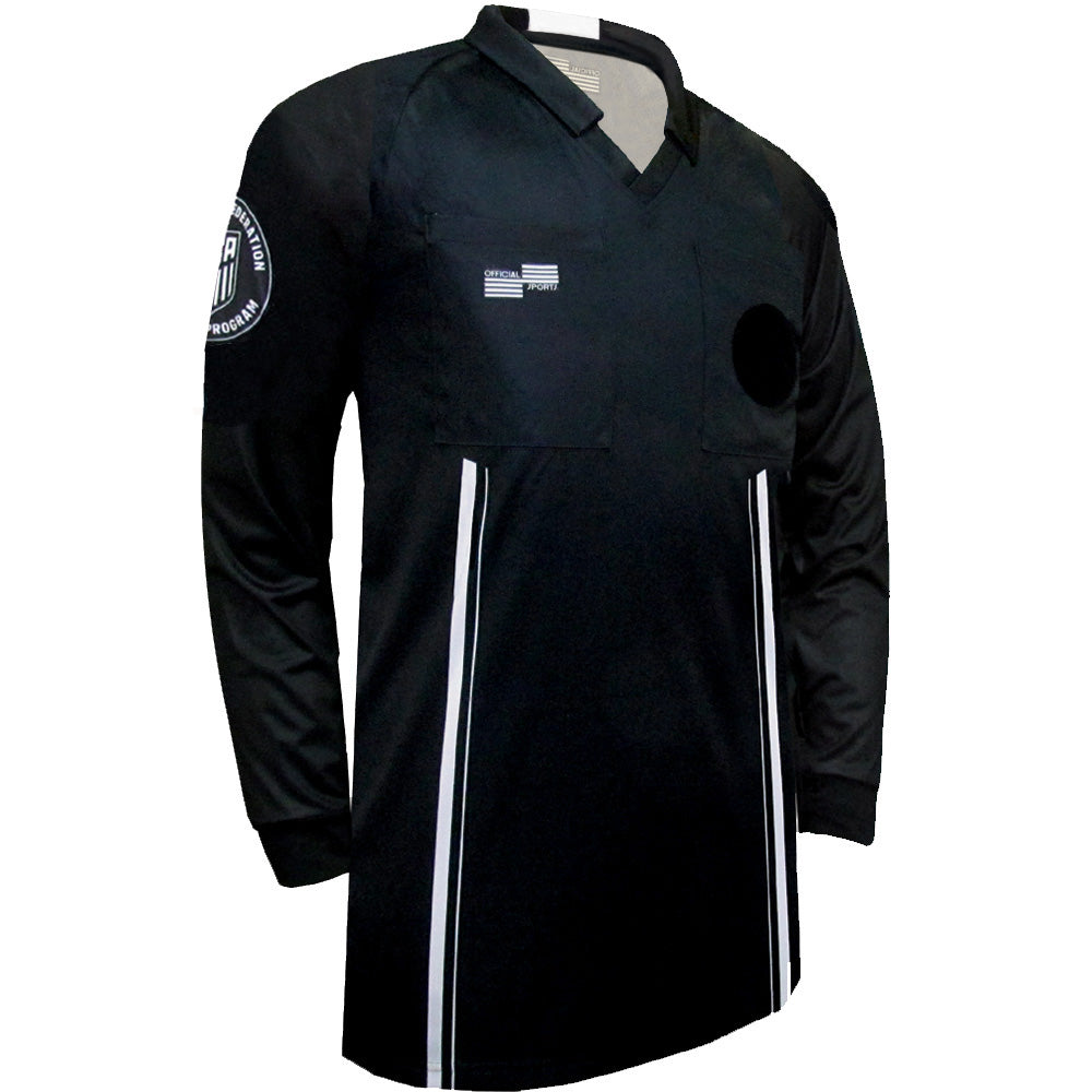 MEN'S USSF ECONOMY LS REFEREE SHIRT