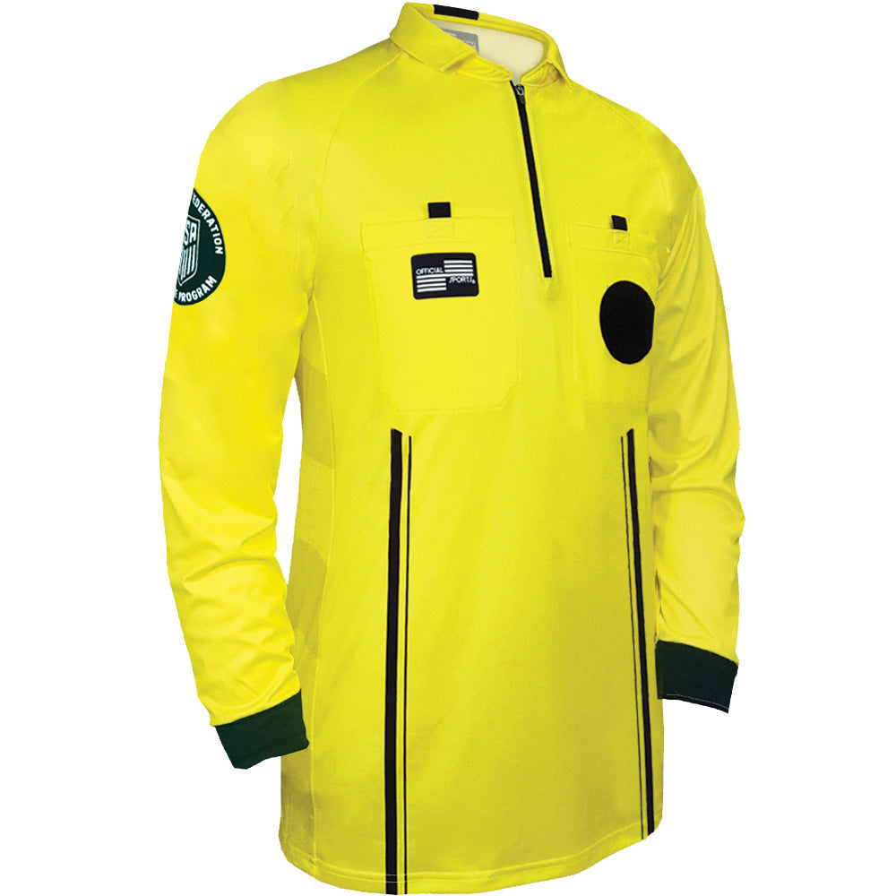 MEN'S USSF PRO LS REFEREE SHIRT