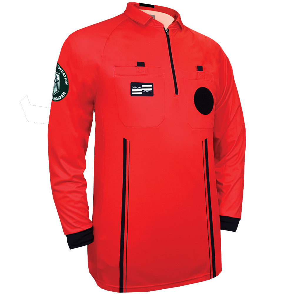 MEN'S USSF PRO LS REFEREE SHIRT