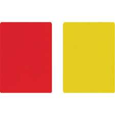 CHAMPION SPORT REFEREE CARDS