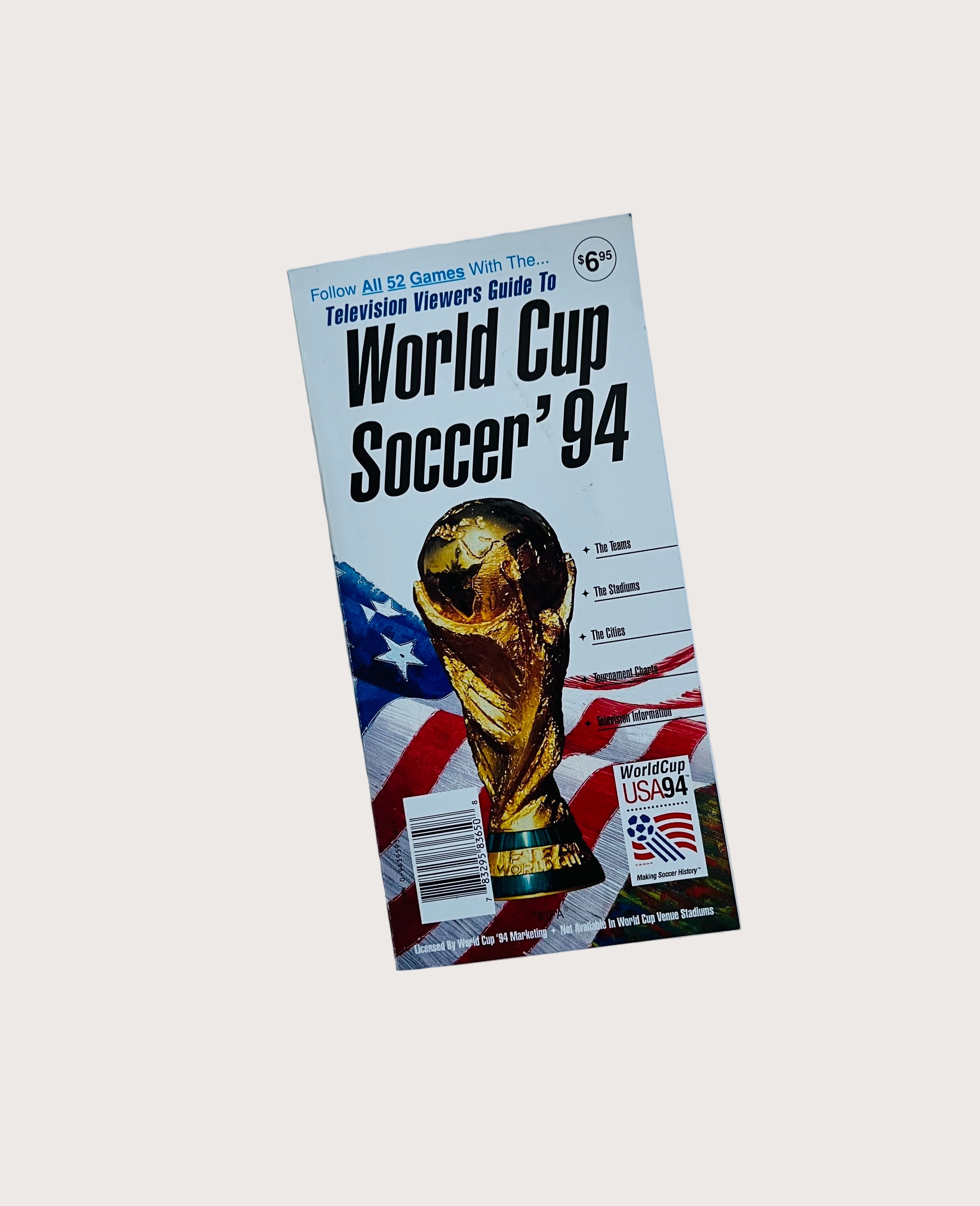WORLD CUP SOCCER' 94 COLLECTOR'S PROGRAM