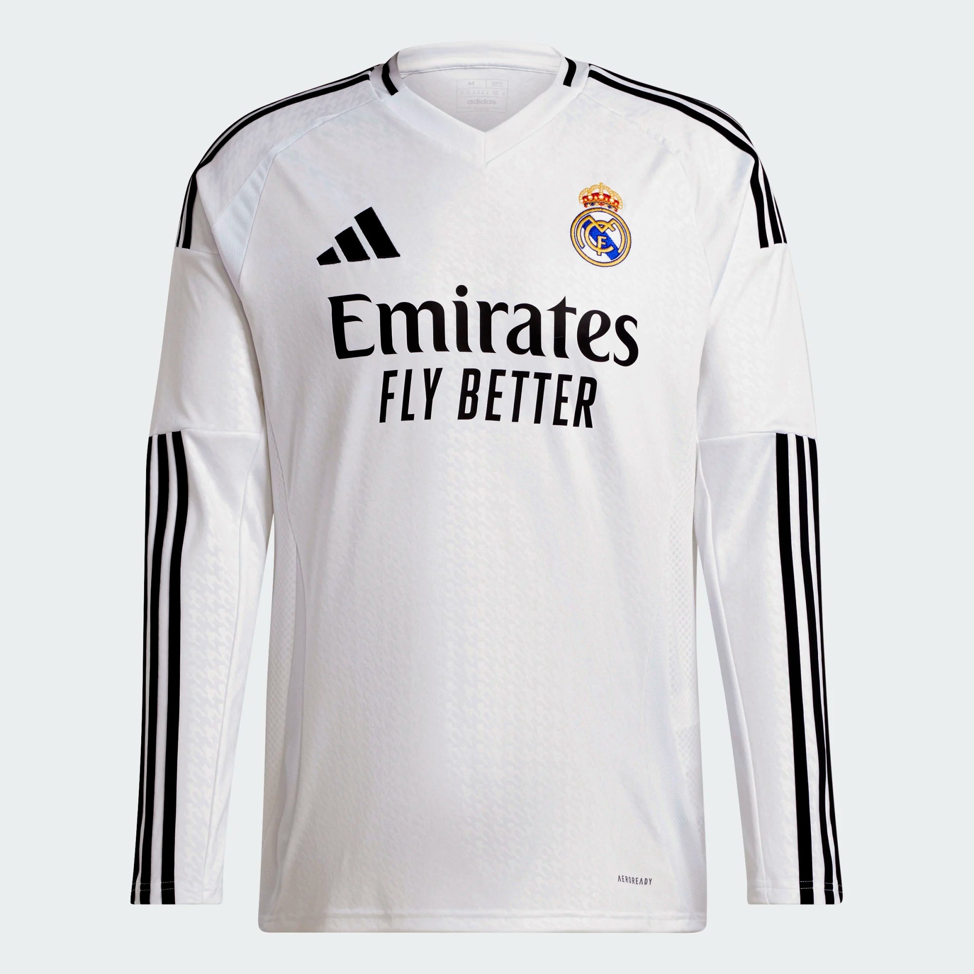 ADIDAS REAL MADRID HOME LS REPLICA JERSEY LS 24/25