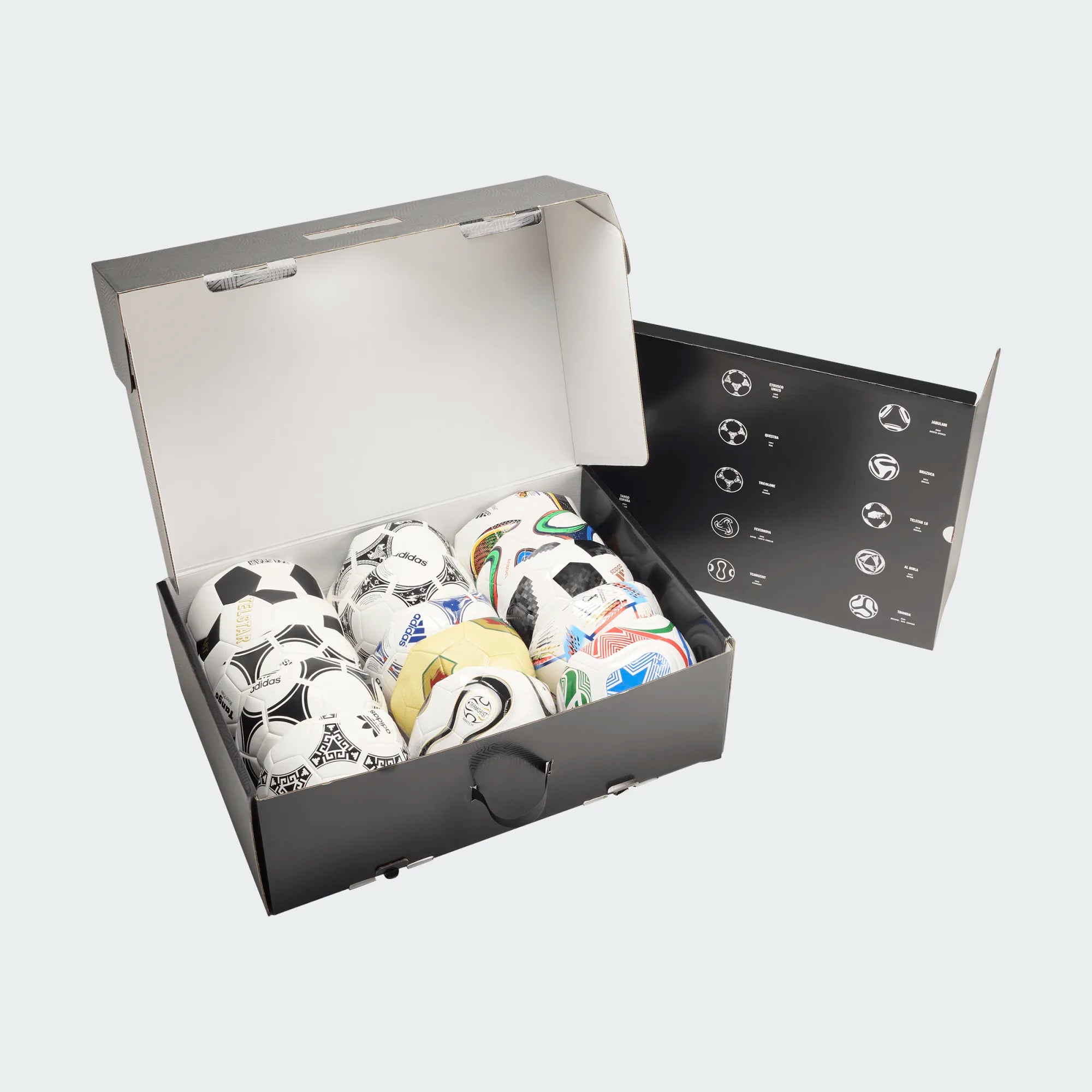 ADIDAS FIFA WORLD CUP HISTORICAL CLUB SOCCER BALL SET