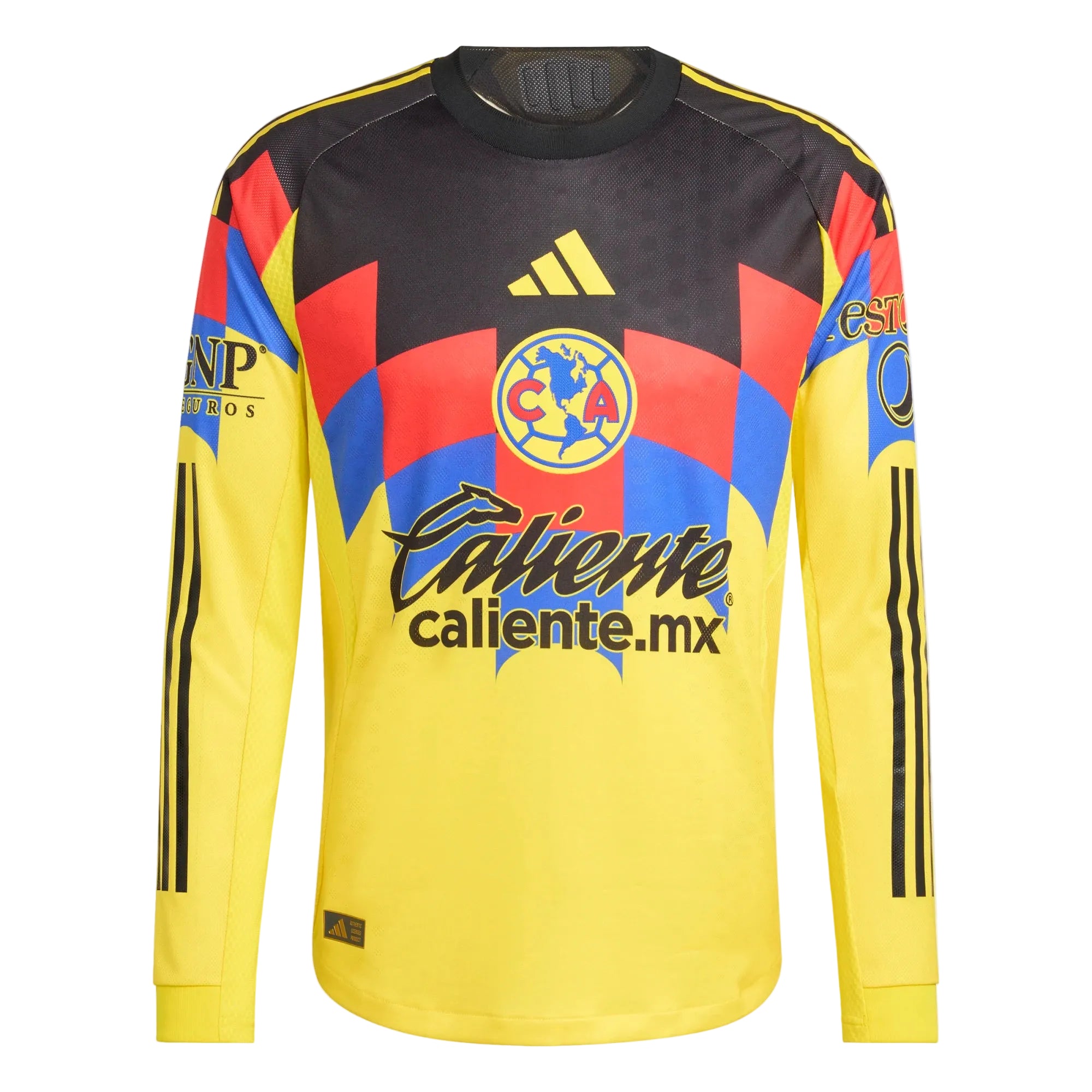 ADIDAS CLUB AMERICA HOME AUTHENTIC 25/26 LONGSLEEVE JERSEY