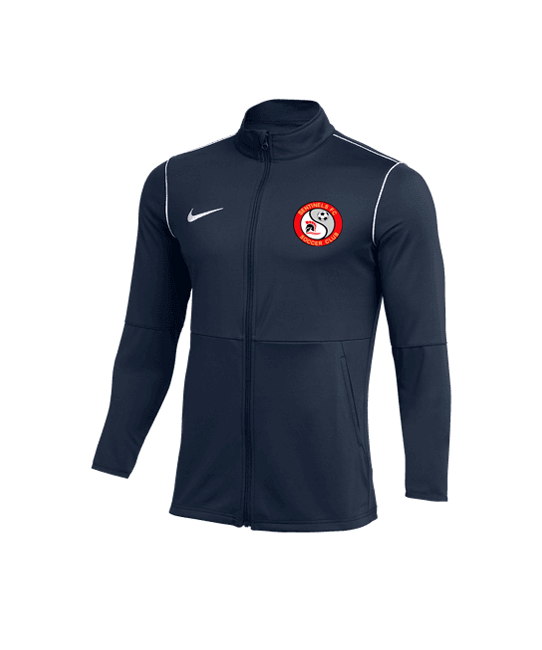SENTINELS FC NIKE YOUTH AND ADULT WARM-UP JACKET - BLACK