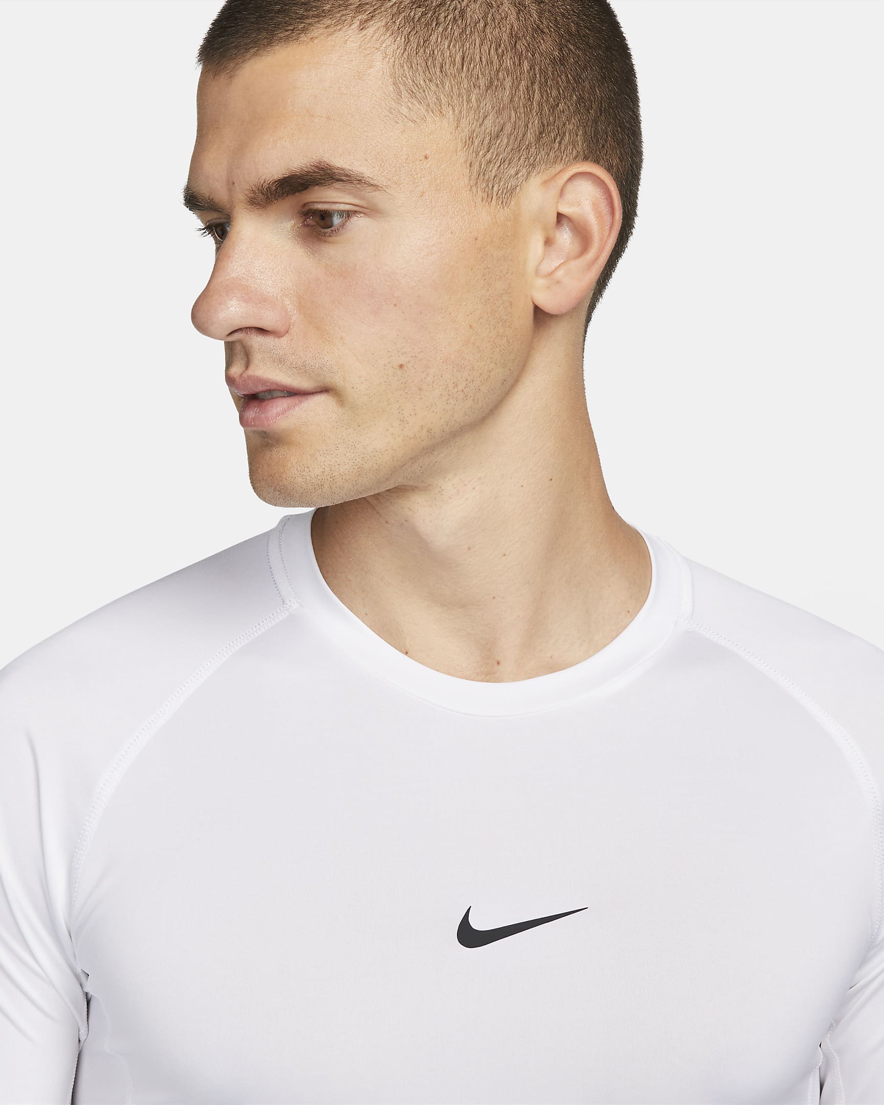 NIKE PRO MEN'S DRI FIT TIGHT LONG SLEEVE