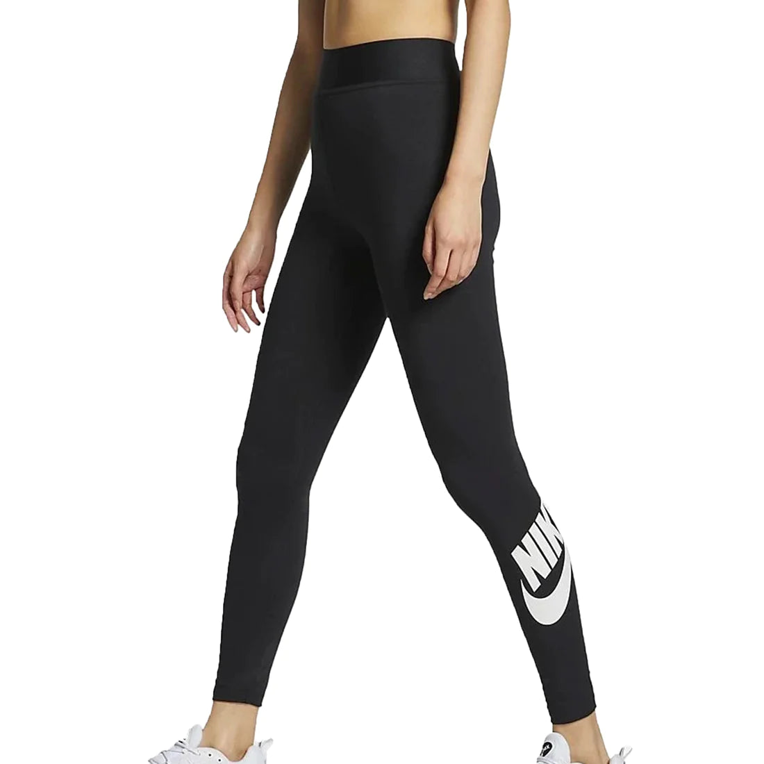 NIKE WOMENS LEG-A-SEE HIGH-WAISTED LEGGINGS