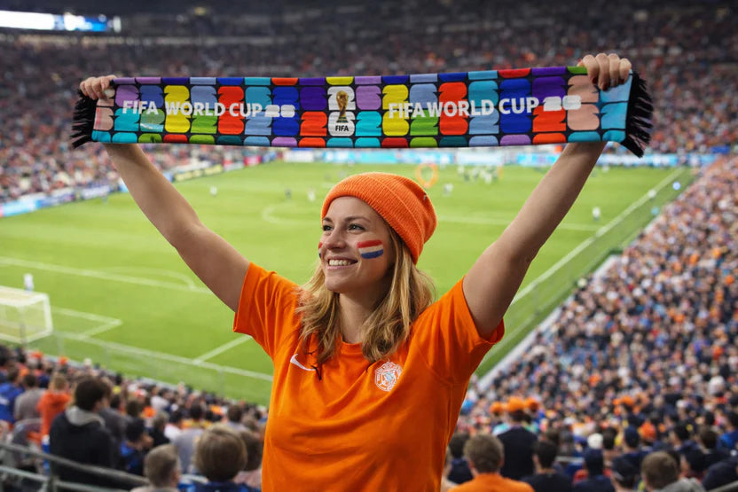 FIFA WORLD CUP 2026 OFFICIAL LICENSED LOGO SCARF