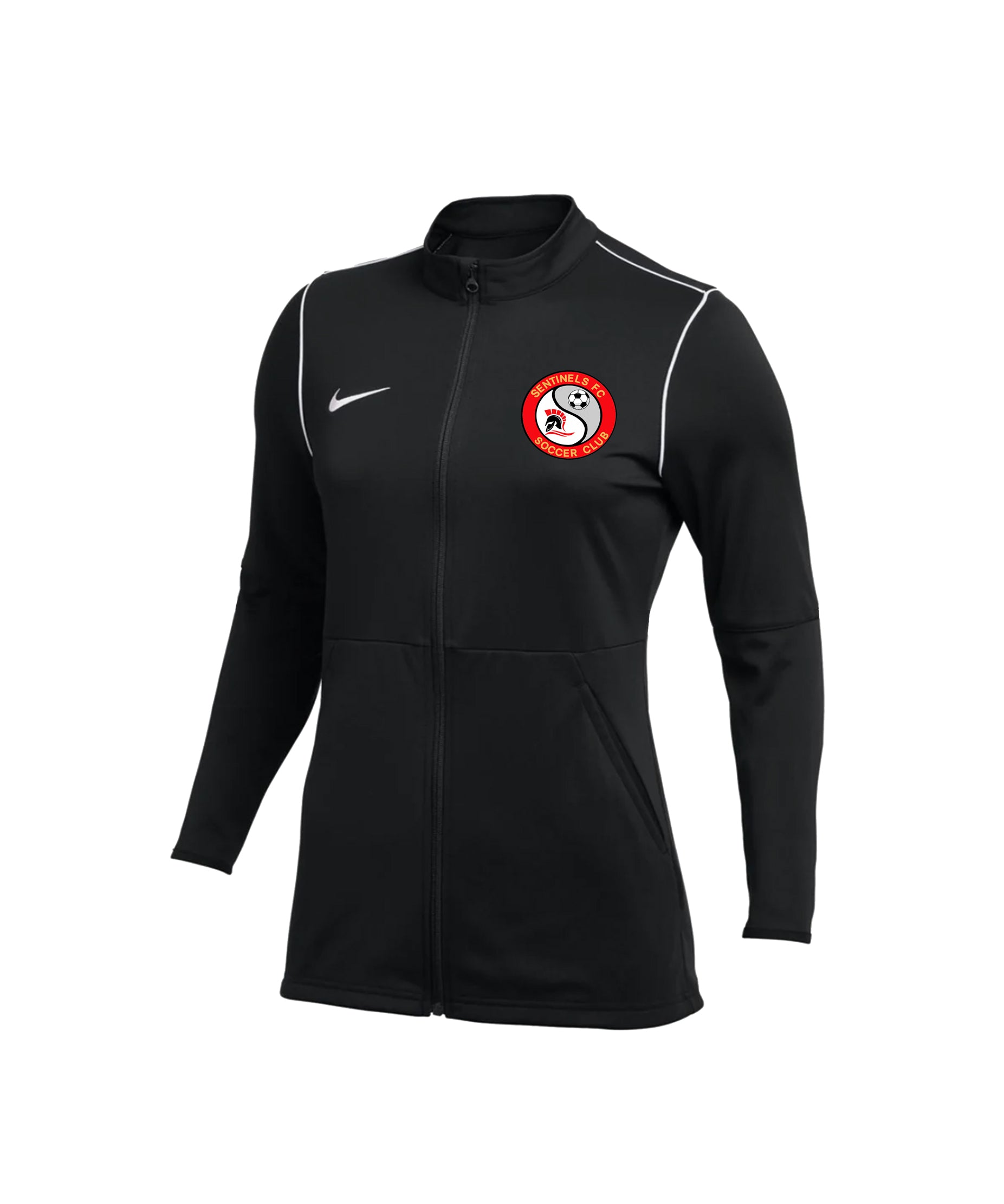 SENTINELS FC NIKE WOMEN'S WARM-UP JACKET - BLACK