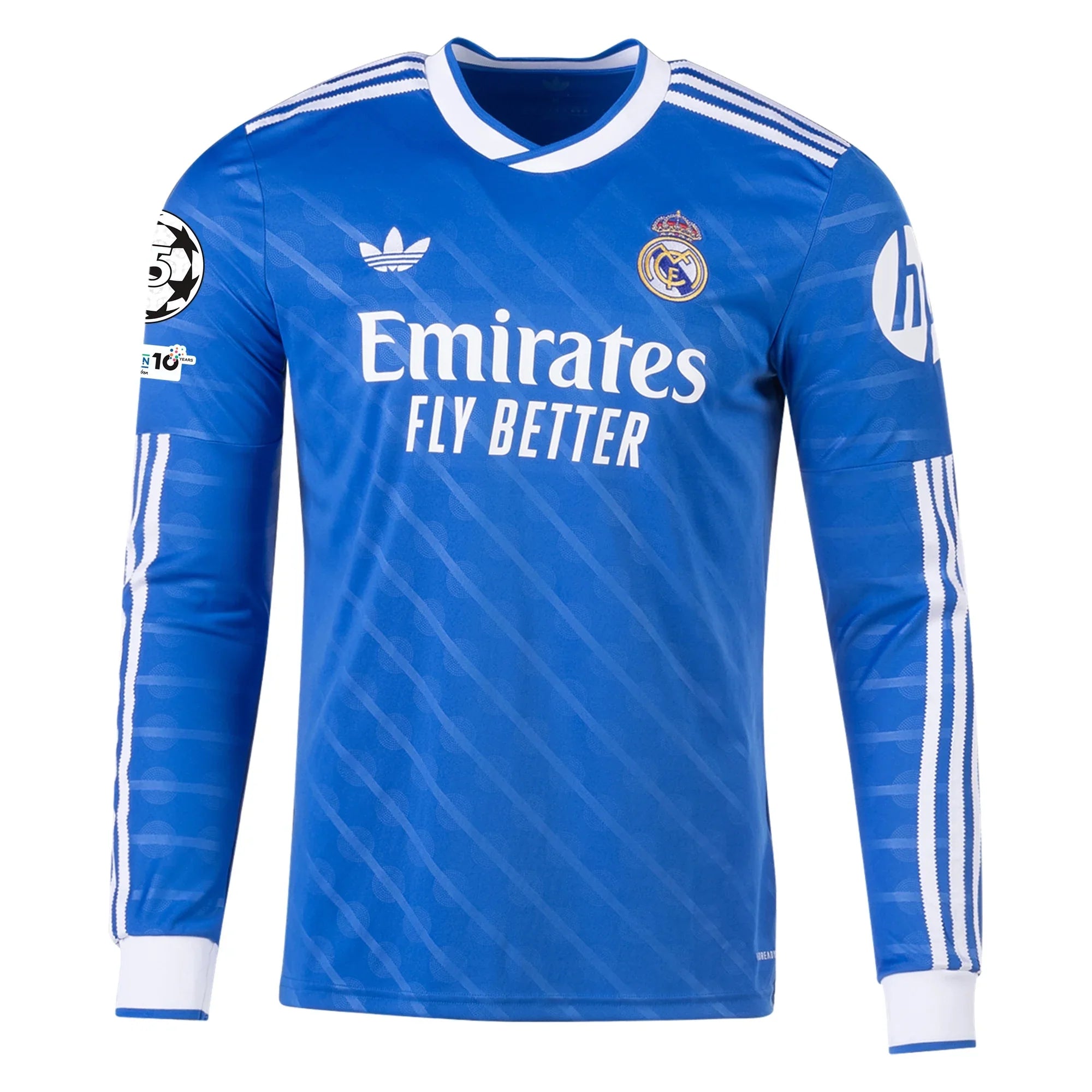 adidas Real Madrid 2025/26 Third Valverde #8 Long Sleeve Jersey