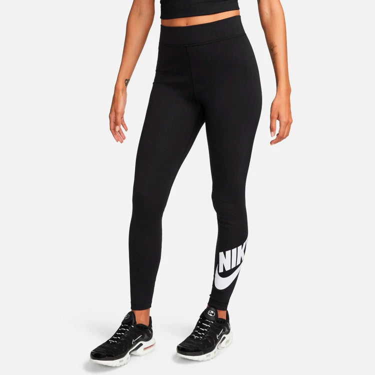NIKE WOMENS LEG-A-SEE HIGH-WAISTED LEGGINGS
