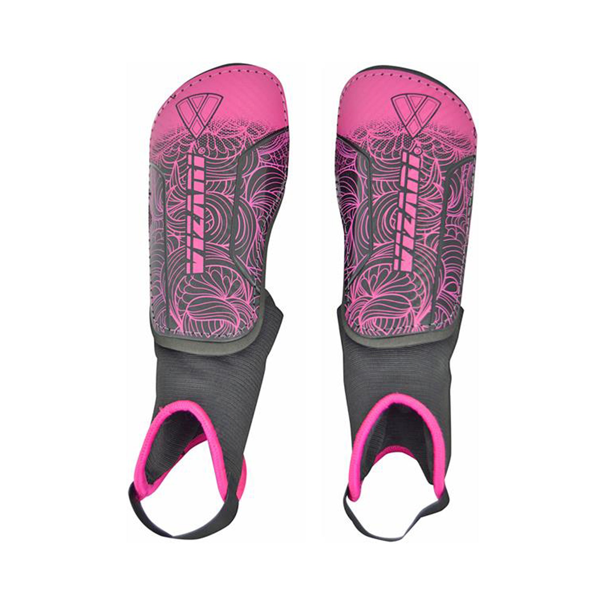 VIZARI SHIN GUARDS CALI PINK/BLACK