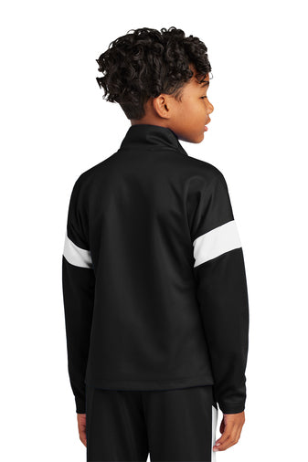 SPORT-TEK TRAVEL FULL ZIP JACKET YTH