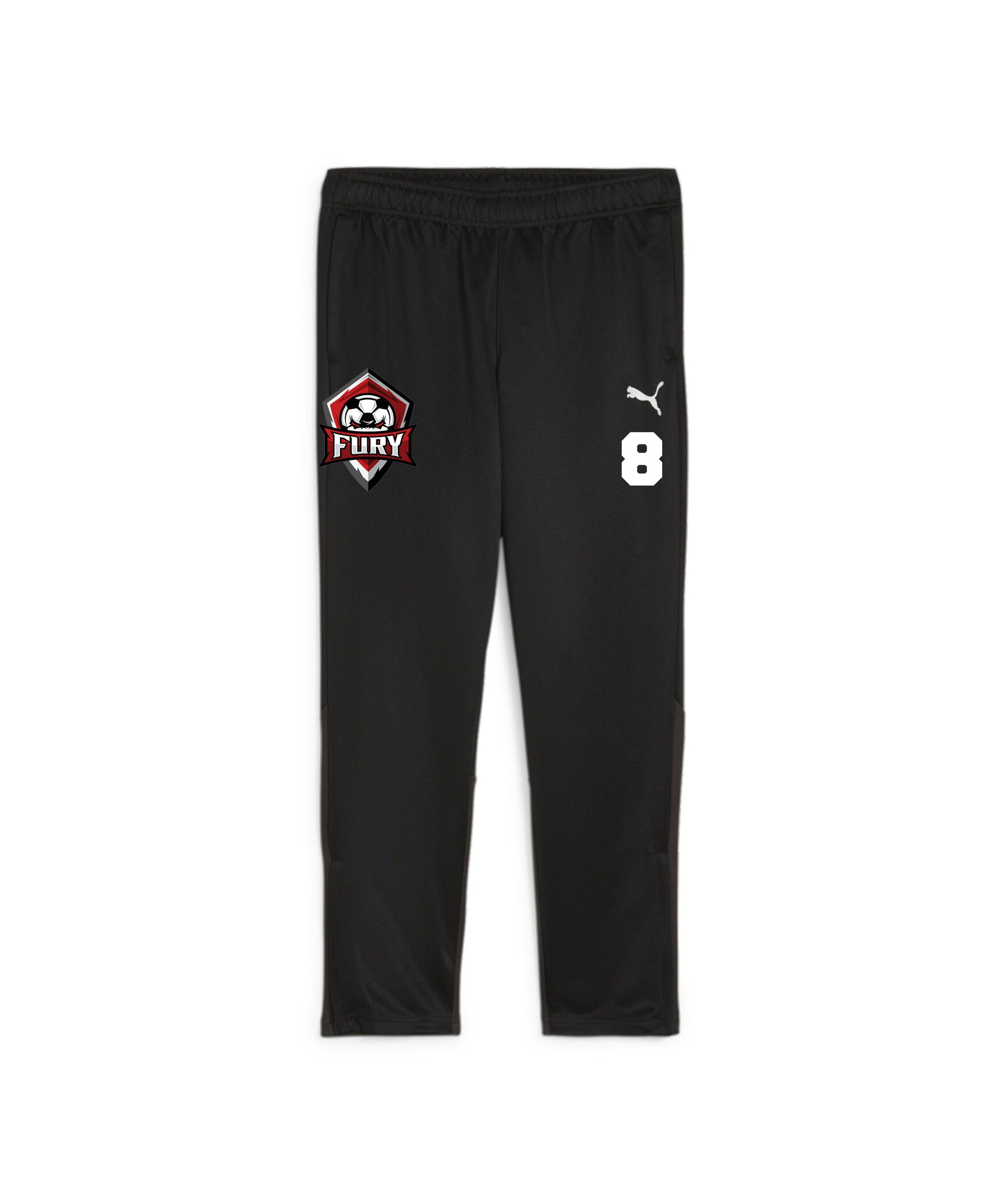 FURY FC WOMEN'S PUMA TEAM GOAL TRAINING PANTS - BLACK