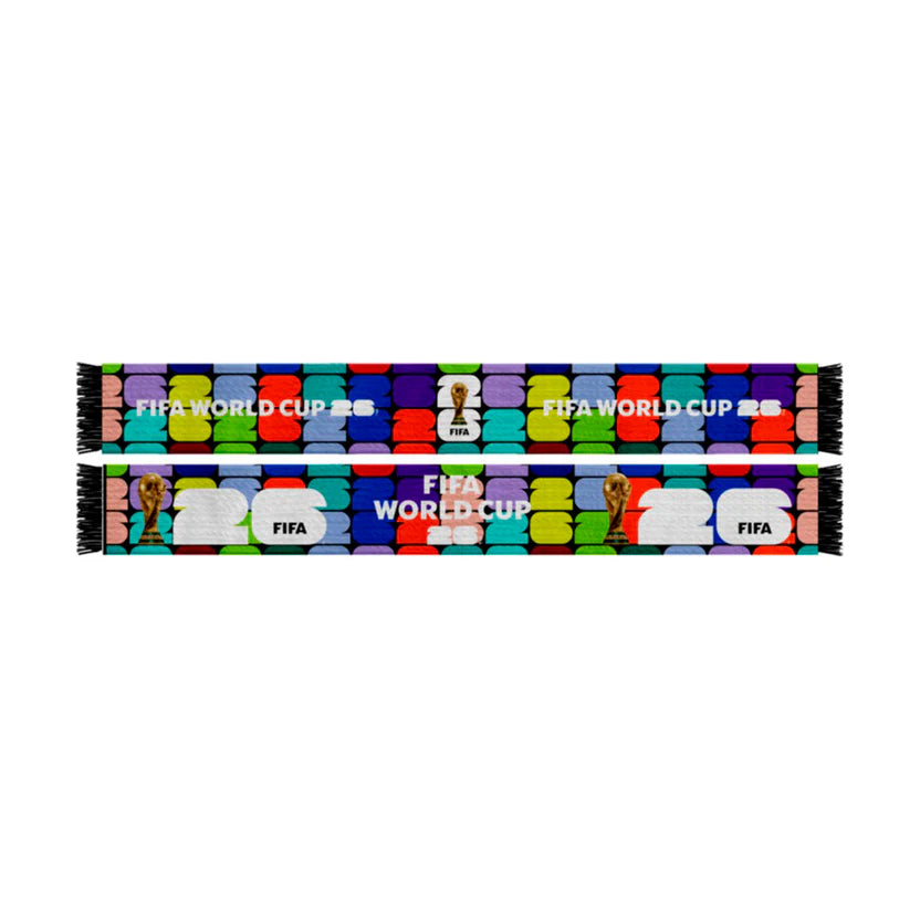 FIFA WORLD CUP 2026 OFFICIAL LICENSED LOGO SCARF