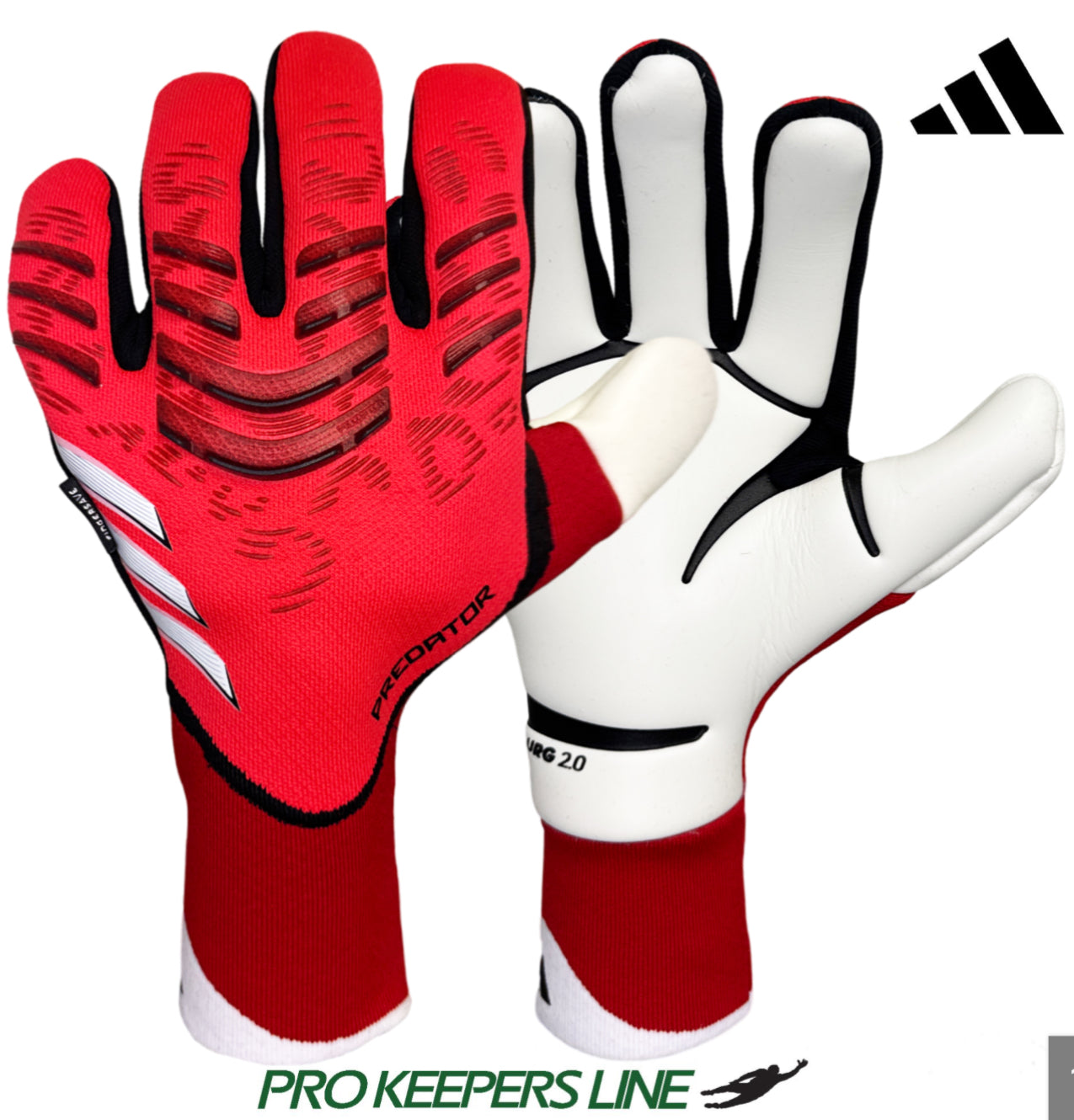 ADIDAS PREDATOR GOALKEEPER GLOVES PRO FINGER SAVE