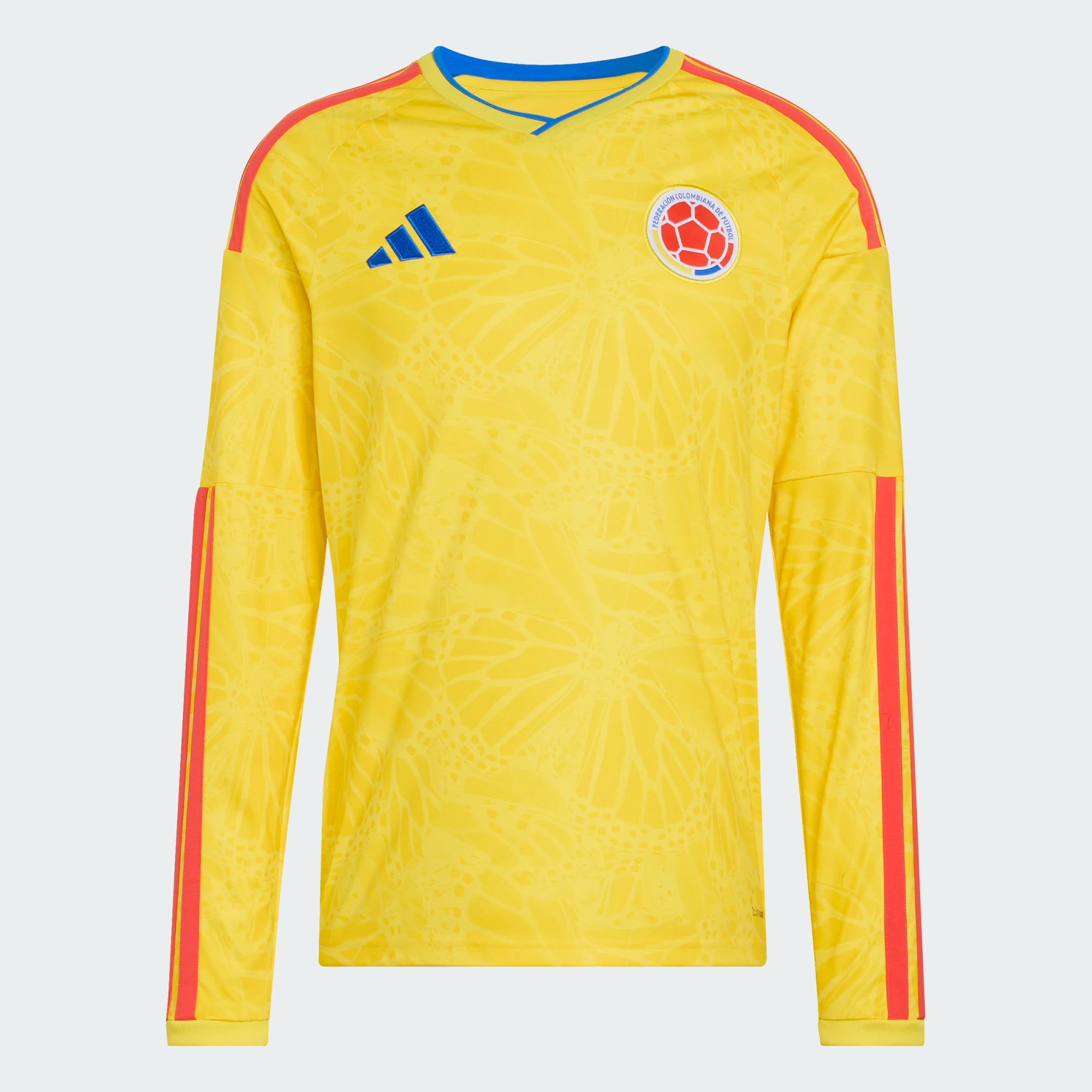 ADIDAS COLOMBIA 25/26 MEN'S HOME REPLICA LS JERSEY