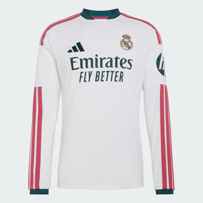 Adidas Real Madrid 26/27 Home Replica Jersey Long Sleeve