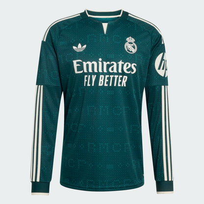Adidas Real Madrid 2026/2027 Away Long-sleeved Jersey