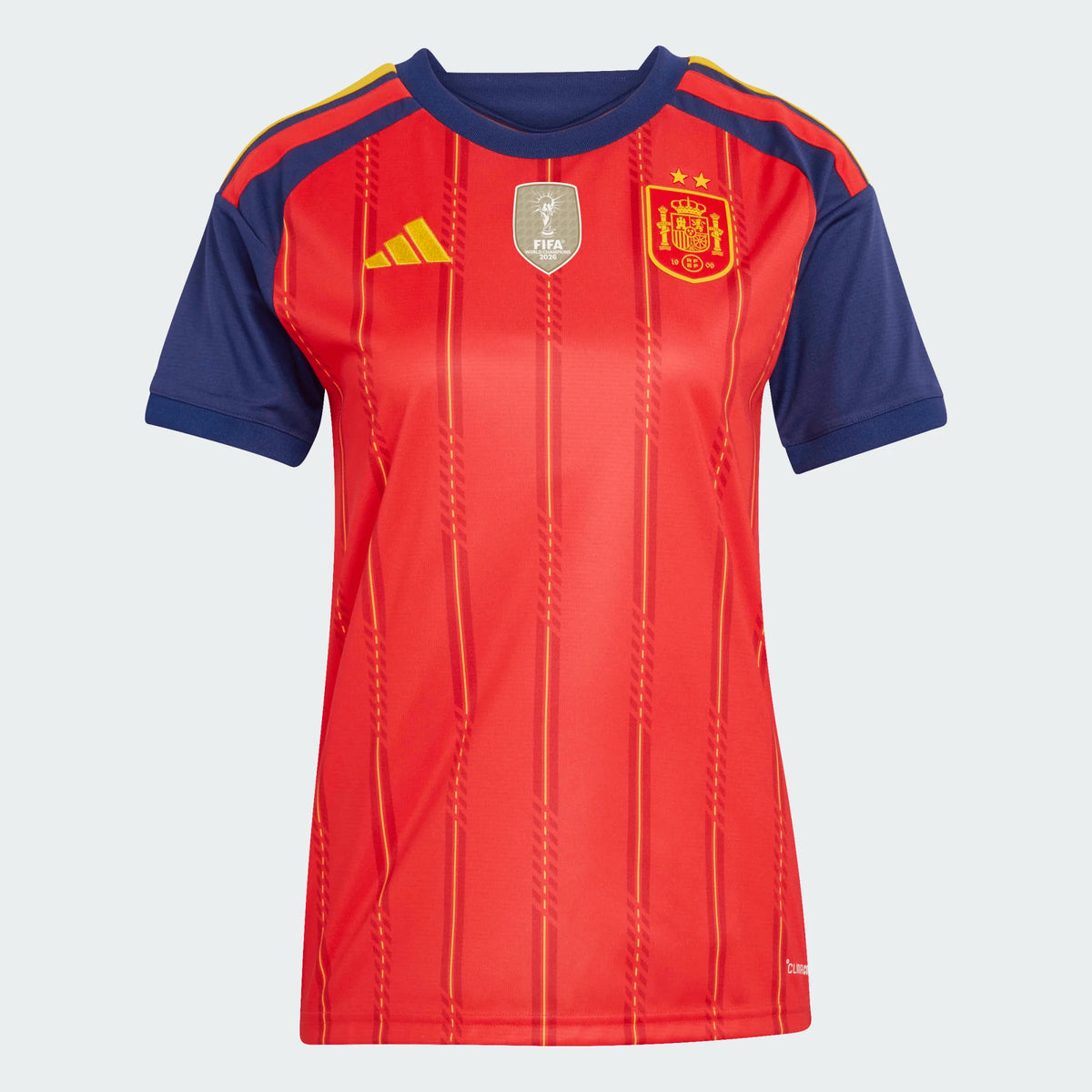 Adidas Spain Two-Star Home Champions Womens Jersey