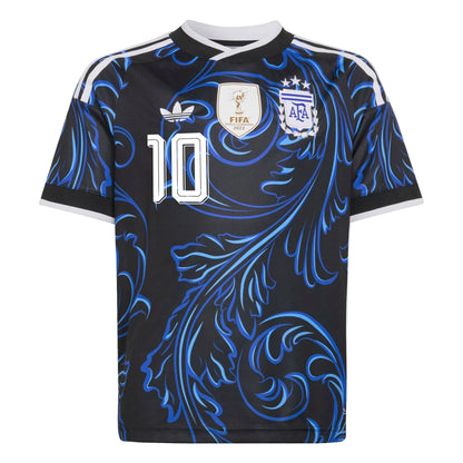 ADIDAS YOUTH ARGENTINA 26 AWAY MESSI JERSEY