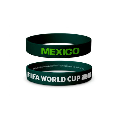 FIFA WORLD CUP 2026 OFFICIAL LICENSED MEXICO WRISTBAND