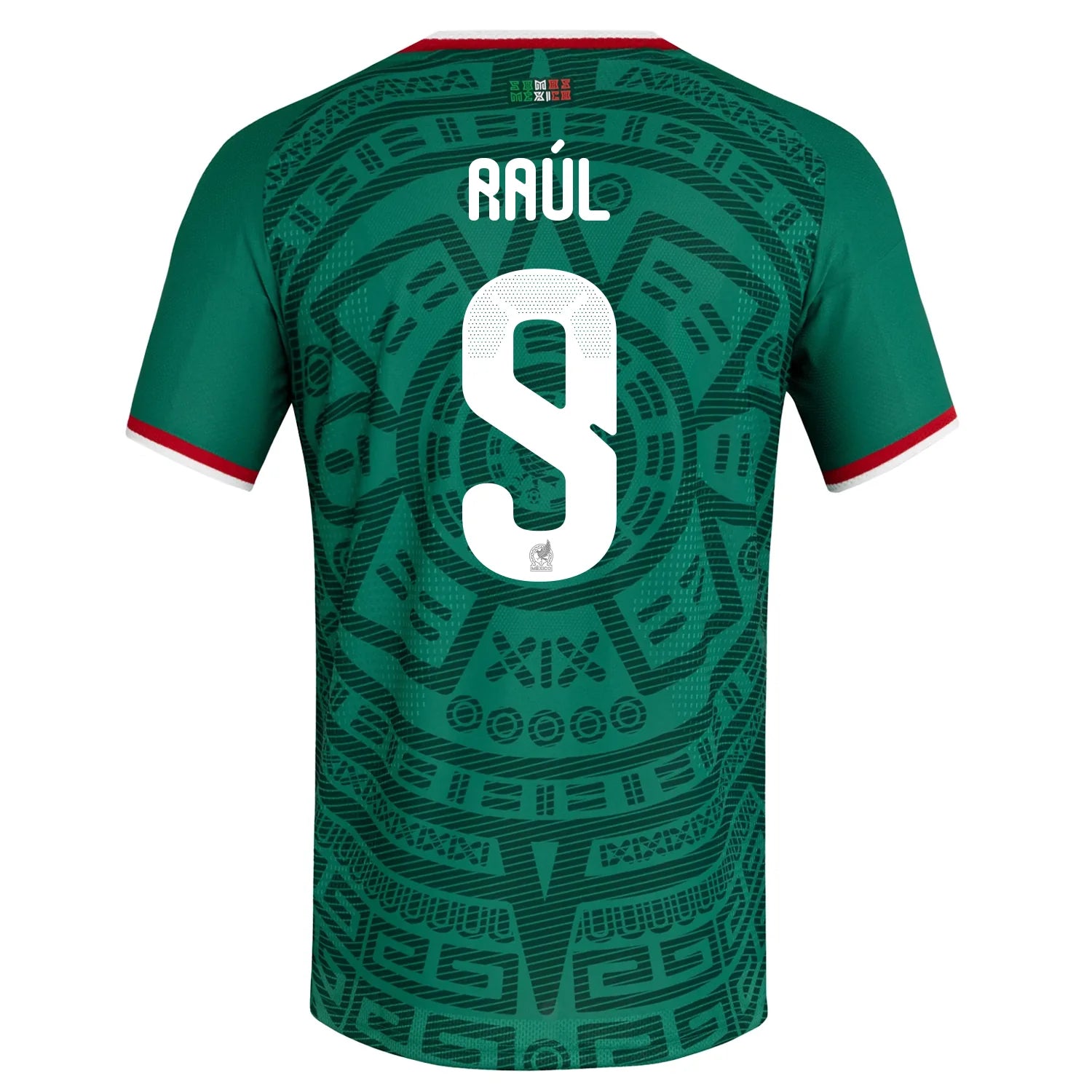 ADIDA MEXICO 26 HOME RAUL #9 JERSEY