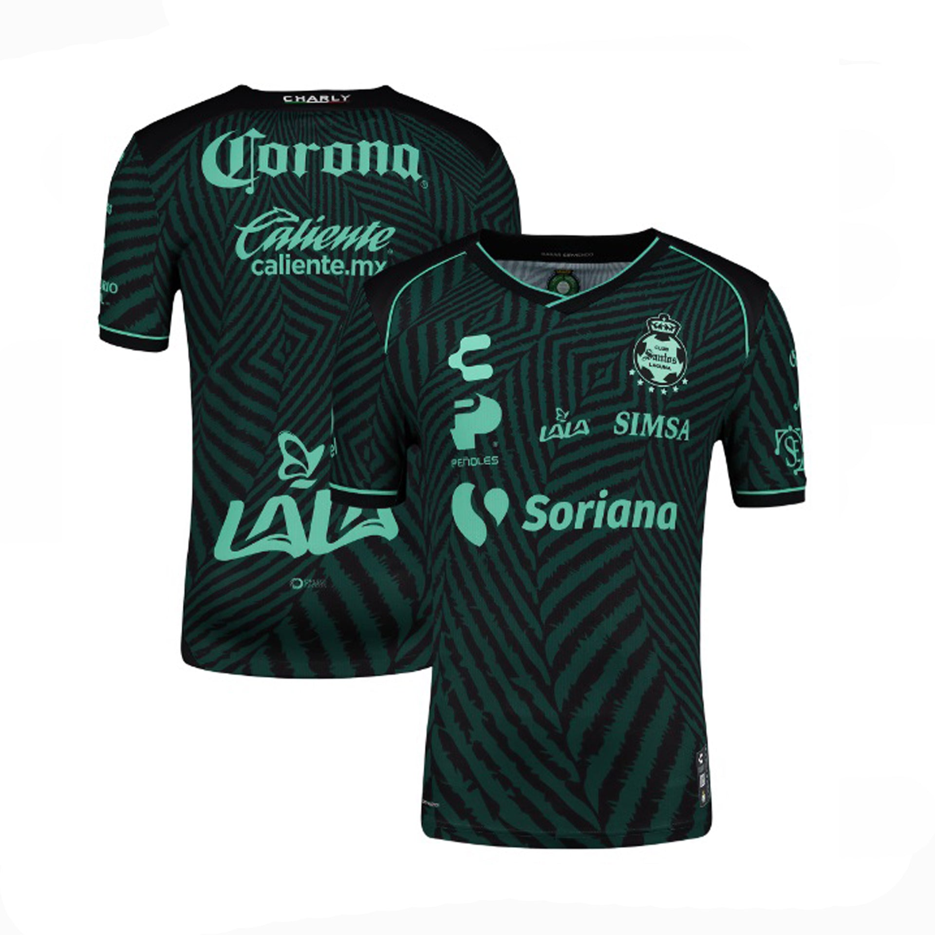 CHARLY CLUB SANTOS LAGUNA AUTHENTIC AWAY JERSEY 23/24 – 100% SOCCER