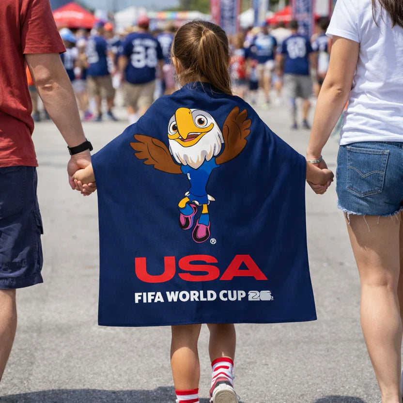 FIFA WORLD CUP 2026 OFFICIAL LICENSED USA FAN CAPE