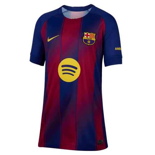 NIKE BARCELONA 25/26 STADIUM HOME YOUTH JERSEY