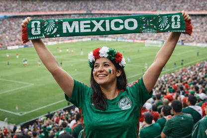 FIFA WORLD CUP 2026 OFFICIAL LICENSED MEXICO SCARF
