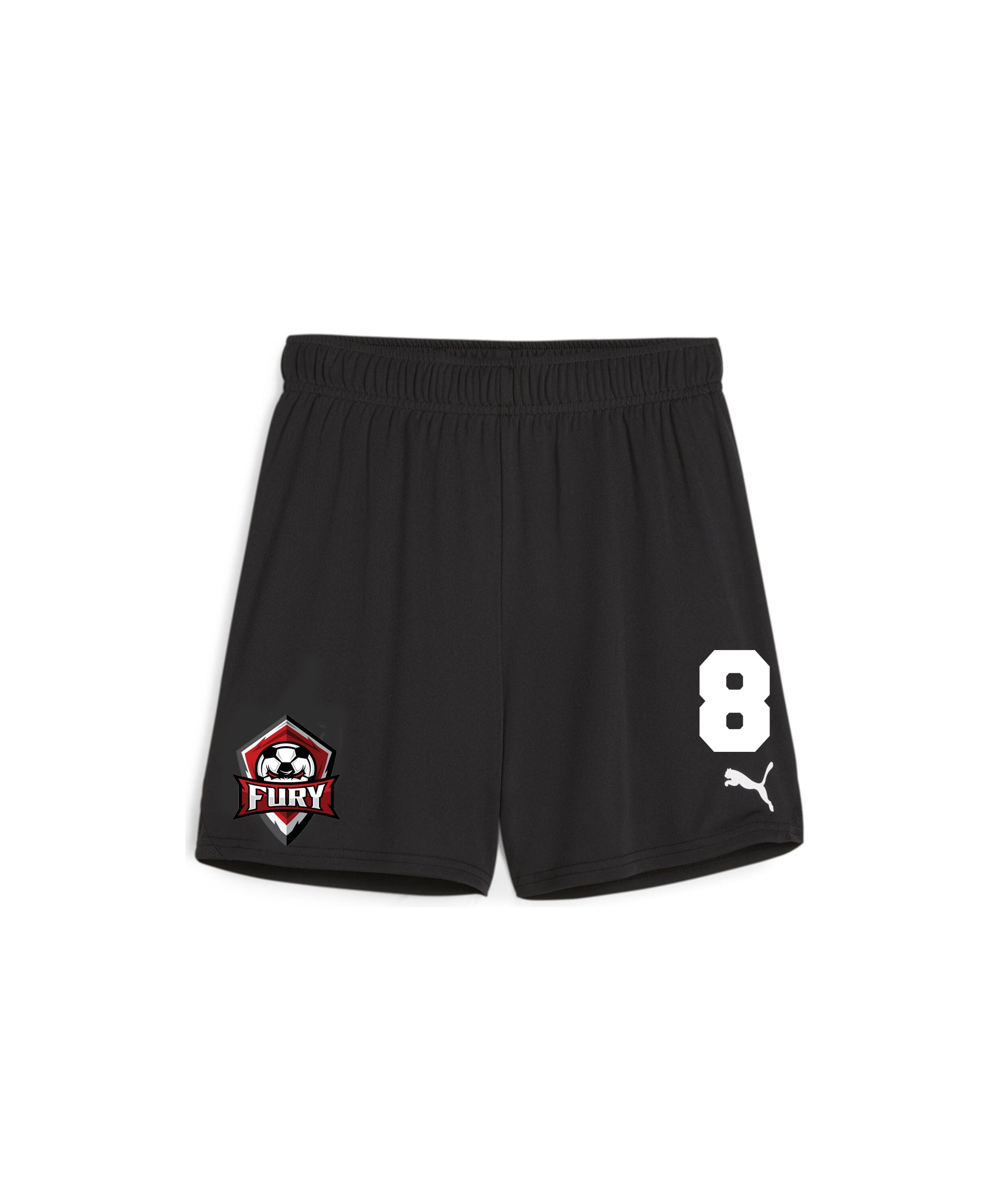 FURY FC WOMEN'S PUMA TEAM GOAL SHORTS - BLACK